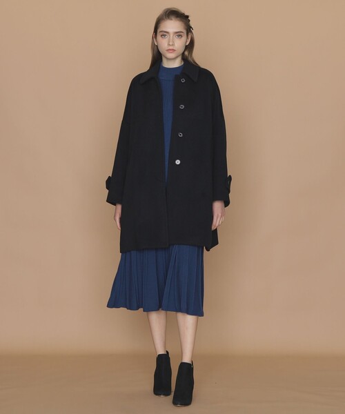 MACKINTOSH ROSLEY ビーバーメルトンステンカラーコート 38 MACKINTOSH LONDON ステンカラーコート コート 「ROSLEY