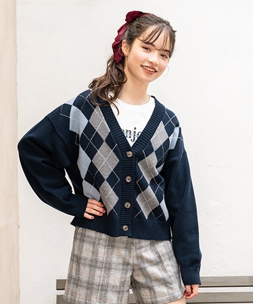 pom ponette junior（ポンポネット ジュニア） カーディガン 