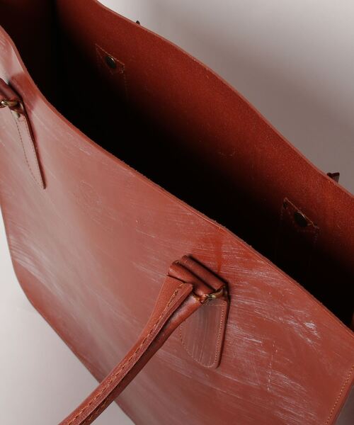 トートバッグ GLENROYAL / グレンロイヤル：2 HANDLE TOTE BAG：01-6087「MUS」 メンズの画像