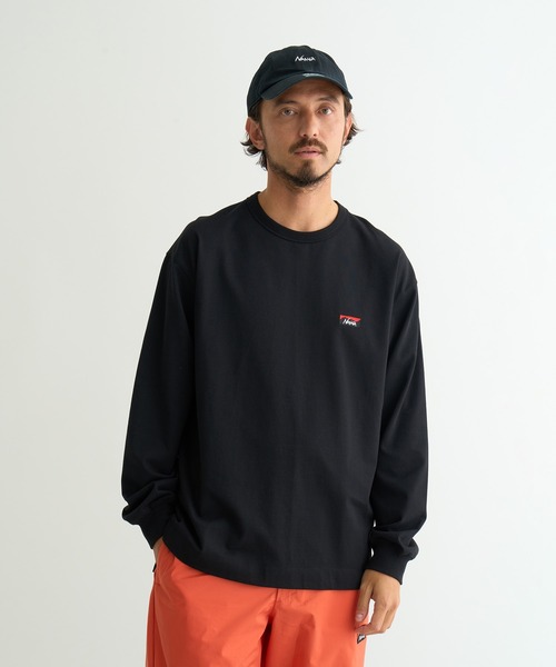 tシャツ Tシャツ メンズ ECO HYBRID BOX LOGO EMBROIDERY L/S TEE/エコハイブリッド ボックスロゴ エンブロイダ｜zozo｜03