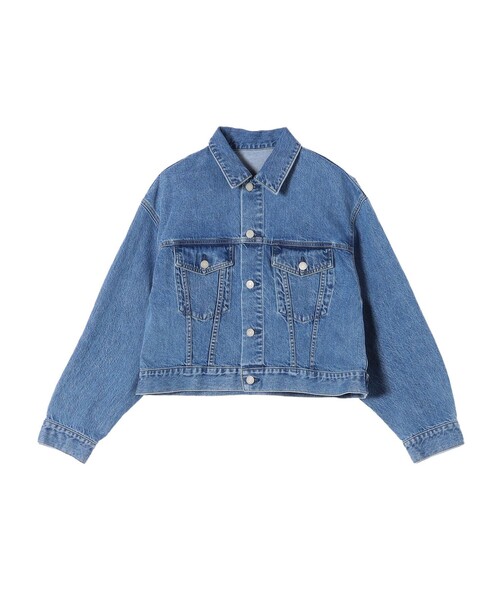 【SHIPS】 デニムジャケット　Gジャン SHIPS any:〈洗濯機可能〉デニム ジャケット［SHIPS any DENIM