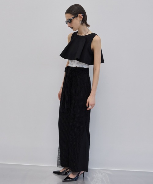 JOSE MOON（ジョゼムーン） タンクトップ ノースリーブ PAFFHEM CROP