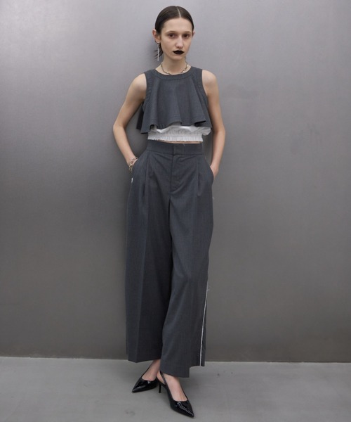 JOSE MOON ジョゼムーンPAFFHEM CROP TANKTOP