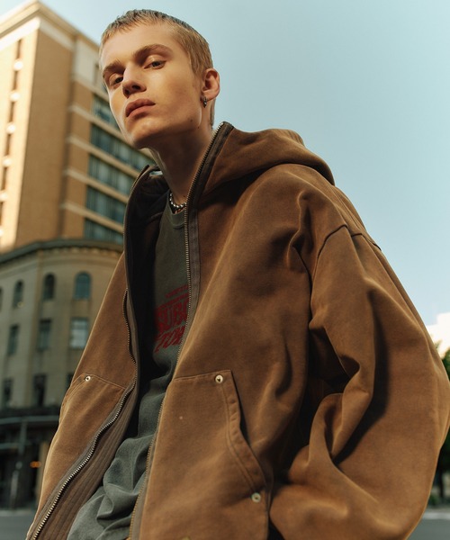 Subciety パーカー MILITARY ZIP PARKA メンズ レディース
