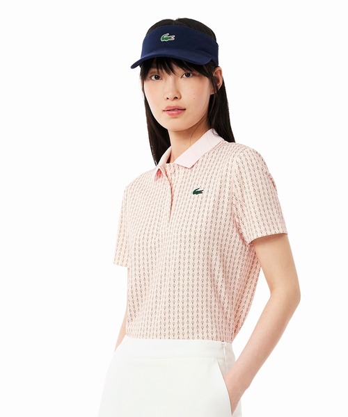 WAAC シアサッカー半袖ブラウス 美品 セール】WOMEN'S シアサッカー半袖ブラウス（シャツ/ブラウス