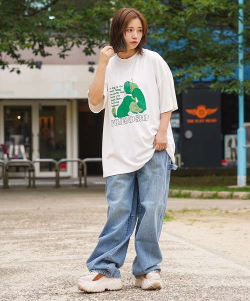 こだわりのデザイン【VETEMENTS 】GOTH オーバーサイズ Tシャツ VE3805EM00002_fw_thumbM.jpg