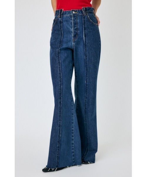 MOUSSY（マウジー） ジーンズ デニム デニムパンツ TWO IN ONE WIDE