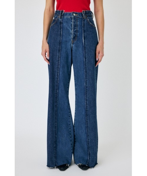MAZZ double waist pants デニム MOUSSY（マウジー） ジーンズ デニム デニムパンツ INSILENCE DOUBLE