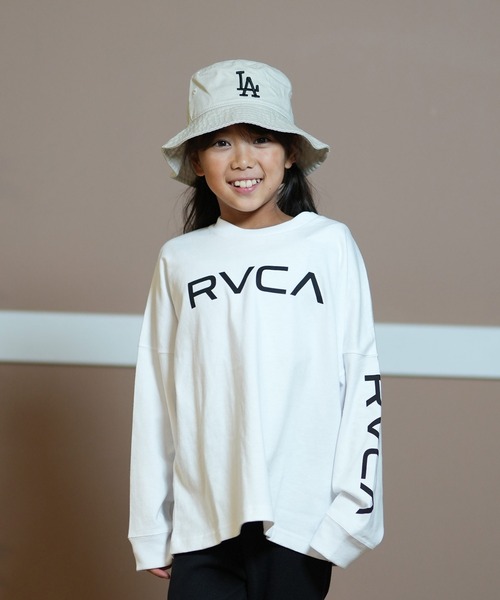 RVCA tシャツ RVCA/ルーカ BIG LT ロングTシャツ 親子コーデ
