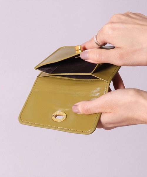 BAYBLO 財布 (SB)レザータッチ ひねり金具 ミニ 財布「小銭入れ