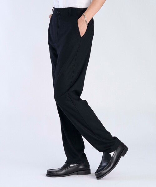アニエスベー agnes b. 黒 ブラック タキシード 側章パンツ agnes b.（アニエスベー） パンツ 「Outlet」JJO0 PANTALON パンツ