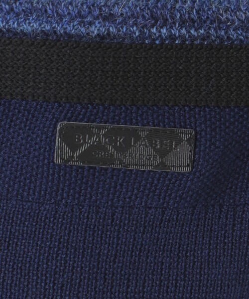 BLACK LABEL CRESTBRIDGE セーター ニット カスリボーダーニット