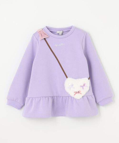 ANY（エニィ） トレーナー 裏シャギーポシェットトレーナー キッズ