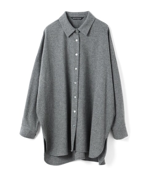 ブラウス シャツ mizuiro ind ワイドシャツチュニック レディース mizuiroind ブラウス シャツ mizuiro ind ワイドシャツ