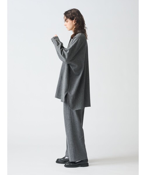 mizuiroind ブラウス シャツ mizuiro ind ワイドシャツ