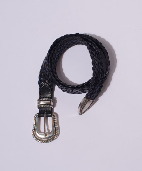 Lui's（ルイス） ベルト レザーメッシュプンターレベルト メンズ