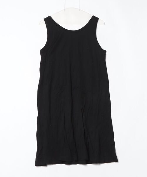 ZUCCa」 ノースリーブワンピース M ブラック レディース