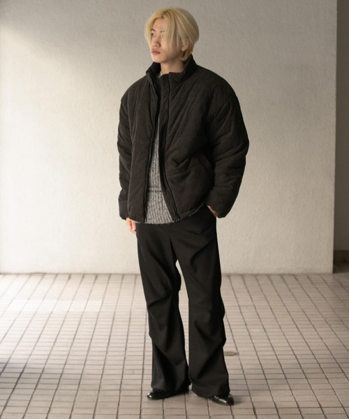 SENSE OF PLACE by URBAN RESEARCH パンツ ウールライクランダムタック