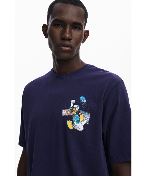 Desigual（デシグアル） tシャツ ドナルドダックのプリントT メンズ