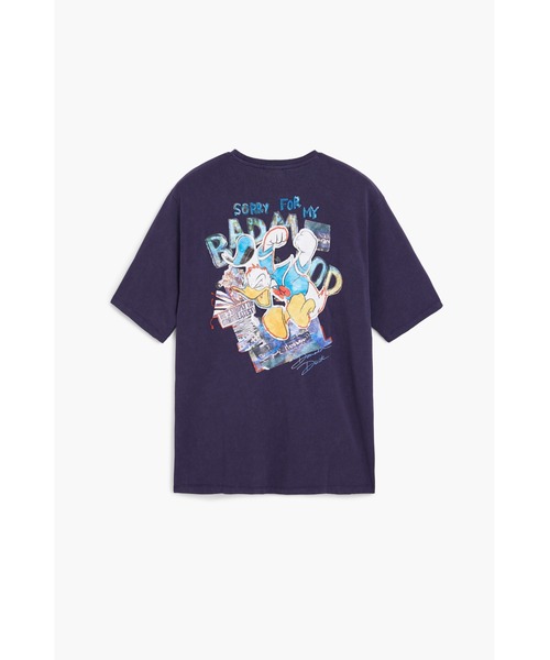 Desigual（デシグアル） tシャツ ドナルドダックのプリントT メンズ