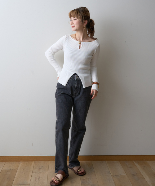 IENA /アッパーハイツ THE ELISA ストレートデニム 新品タグ付き IENA｜upper hights/アッパーハイツ THE ELISA ストレートデニム