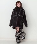 コート アウター 2WAYボンデージファーコー...の詳細画像1