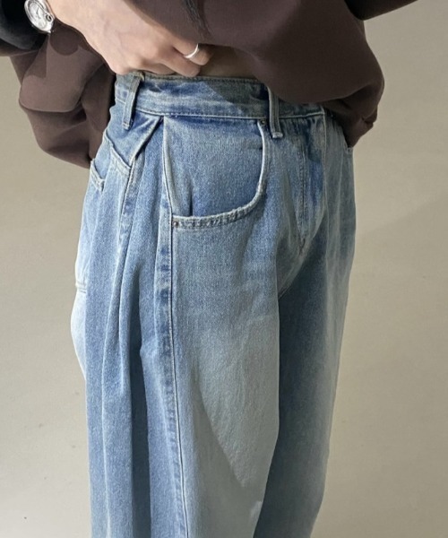 ★GIANA★プリーツワイドストレートレッグジーンズ 送料関税込 JELADO ジェラード 55Denim 313XX ワイドストレート JP94313