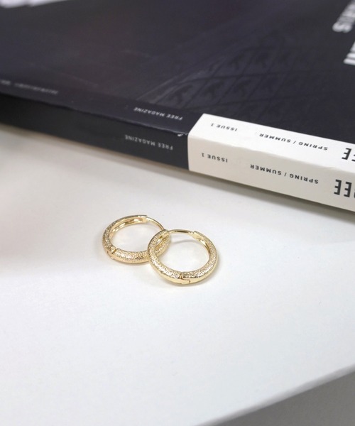 NO WAY ピアス フロステッドリングフープピアス/ペア(RZ) レディース