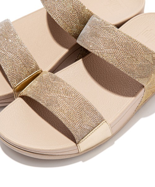 fitflop メタリックゴールド バレエシューズ US 06 715OIOFfa6L.jpg