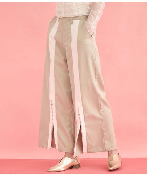 Settimissimo（セッティミッシモ） パンツ センターライン ホック