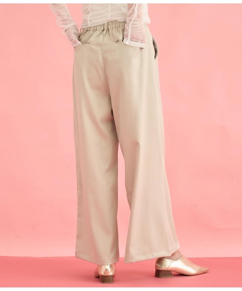 Settimissimo（セッティミッシモ） パンツ センターライン ホック