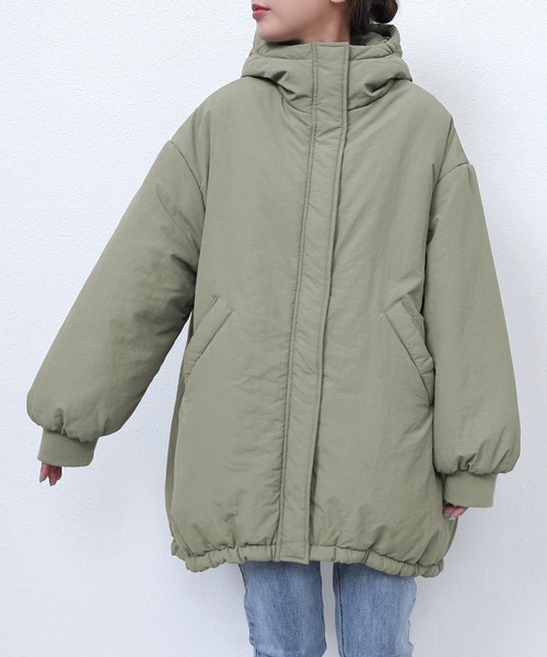 「andme」 「alma design」コート M アイボリー レディース_画像2