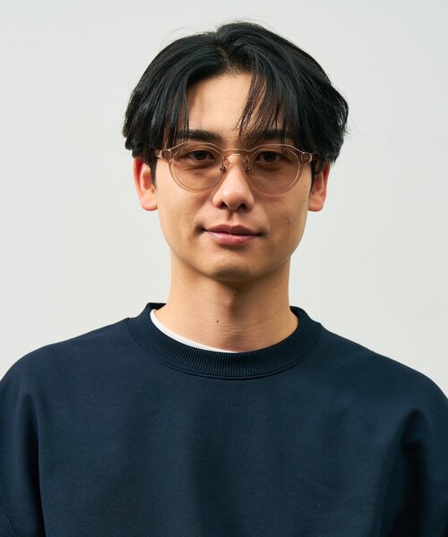 UNITED ARROWS ユナイテッドアローズ　サングラス ブルーレンズ UNITED ARROWS サングラス ボストン型 サングラス｜彫金