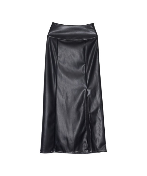 「Re:EDIT」 スカート MEDIUM ブラック レディース_画像9