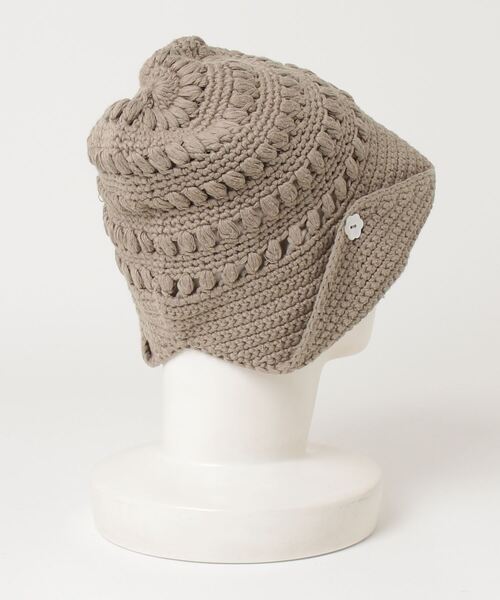 「crolla」 ニットキャップ - グレー レディース_画像2