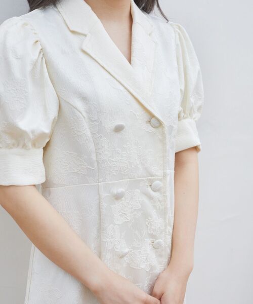 Areeam（アリーム） ワンピース ジャガードトレンチワンピース