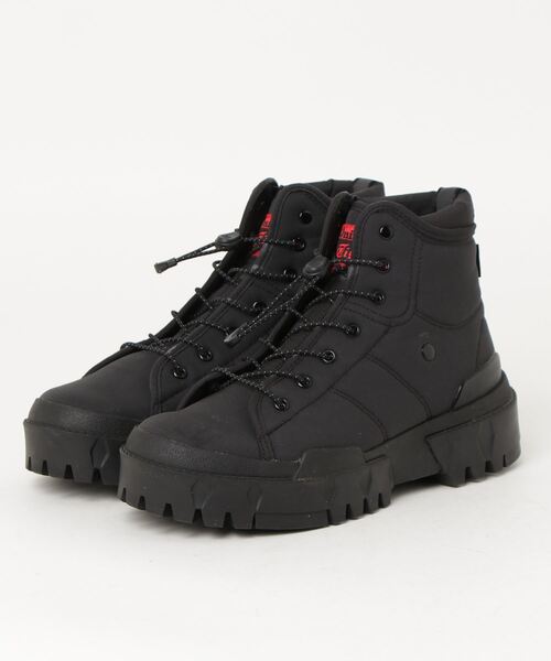 Onitsuka Tigerショートブーツ Onitsuka Tiger（オニツカタイガー） ショートブーツ 23.5 ブラック