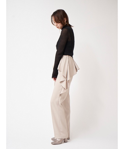 「FRAY I.D」 タートルネックニット FREE ピンク レディース_画像9