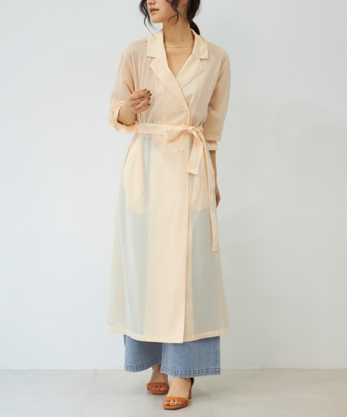 strata ロングコート STRATA（エストラータ） コート アウター シアートリコットロング