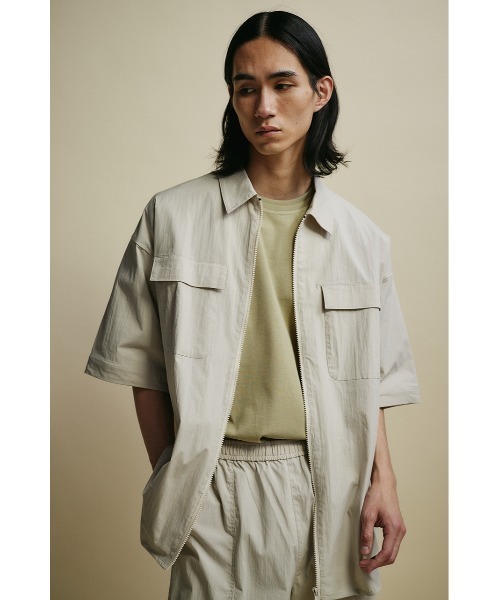 STYLEMIXER（スタイルミキサー） シャツ ACTIVE撥水デタッチャブル