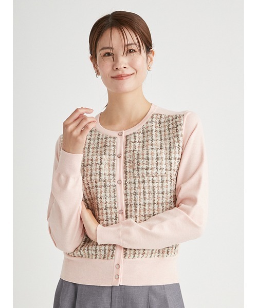 「CELFORD」 カーディガン 36 ブラック レディース_画像3