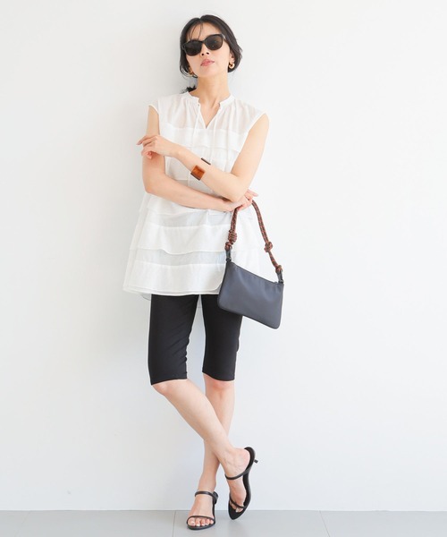 thehighlights ハーフレギンス ネイビー leggings' – thehighlights