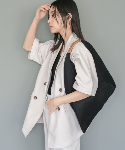mili an deni ハンドバッグ メッシュトライアングルバッグ