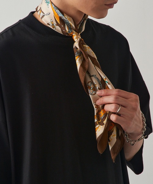 MAGASIN DE MODE HAUS スカーフ バンダナ 「HAUS」スカーフ ABM21124