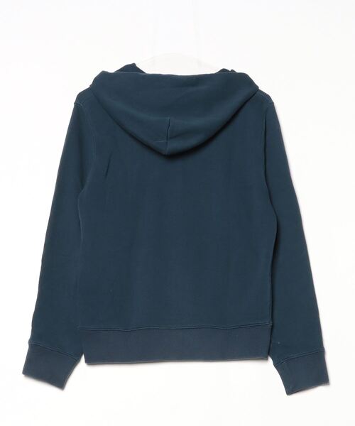 「Champion」 プルオーバーパーカー S ネイビー レディース