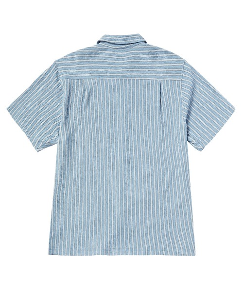 HUF シャツ APOLLO STRIPED SHIRT / 半袖シャツ メンズ