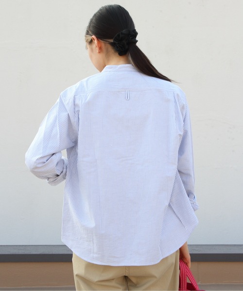 Danton 「DANTON」 長袖シャツ 36 ブラック レディース
