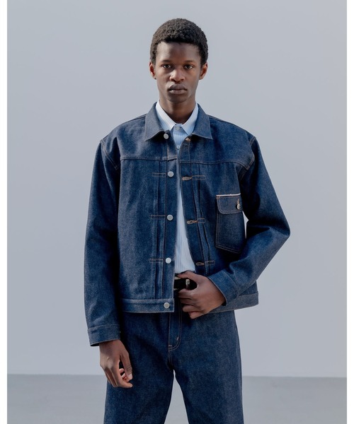 uniform experiment デニムジャケット gジャン RIGID DENIM TRUCKER