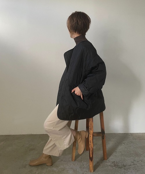 「210nouve」 ジャケット FREE カーキ レディース_画像4