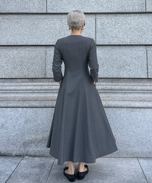 ワンピース カラー折り返しワンピース : ZOZOTOWN Yahoo!店 - 通販